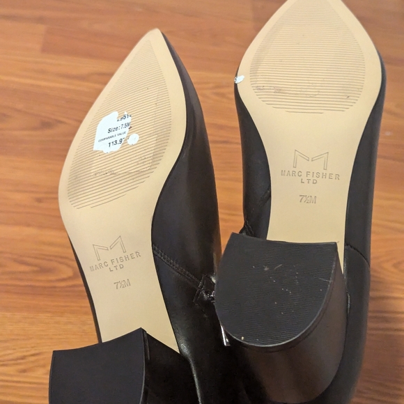 Marc Fisher Jojo Pointed Toe Bootie (Women) - Picture 7 of 10